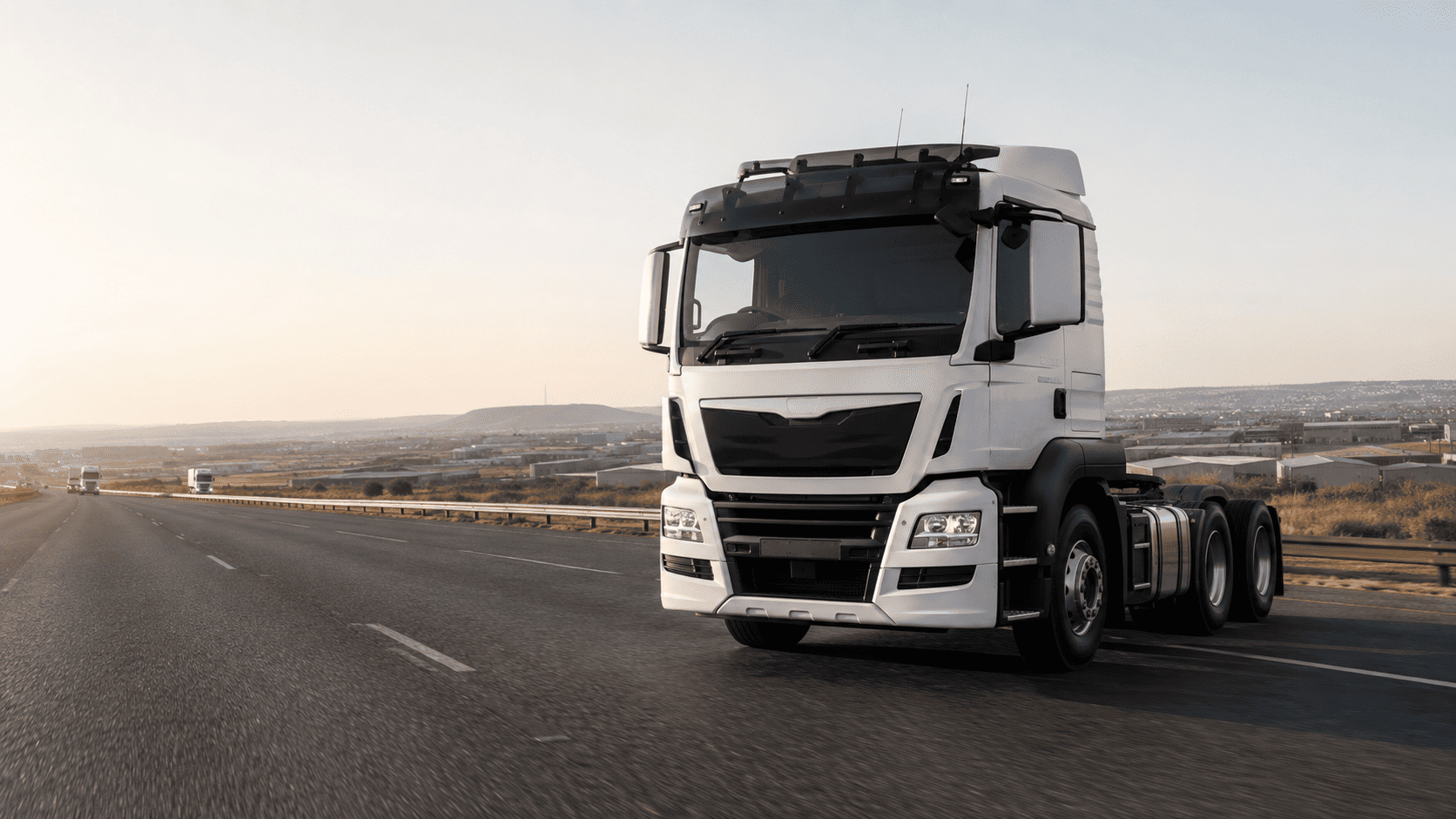 Boss Moves 6x4 truck tractor for long-distance and contract transport